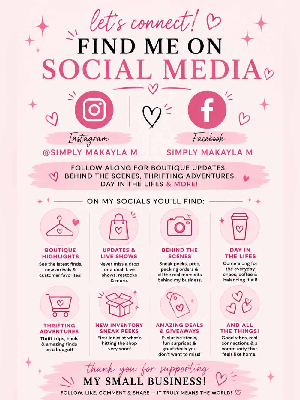 ✨MAKAYLA’S LIVE SHOW LISTING! - Picture 3 of 3